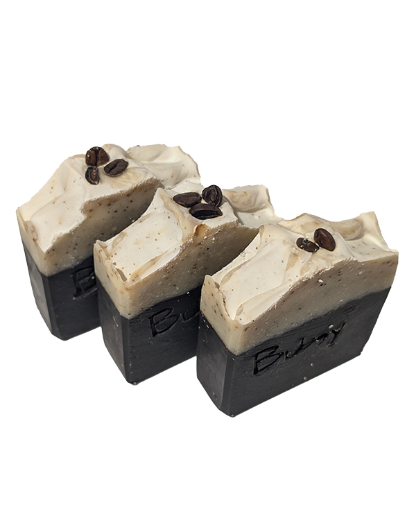 Pure Cacao Zeep met Koffie Scrub