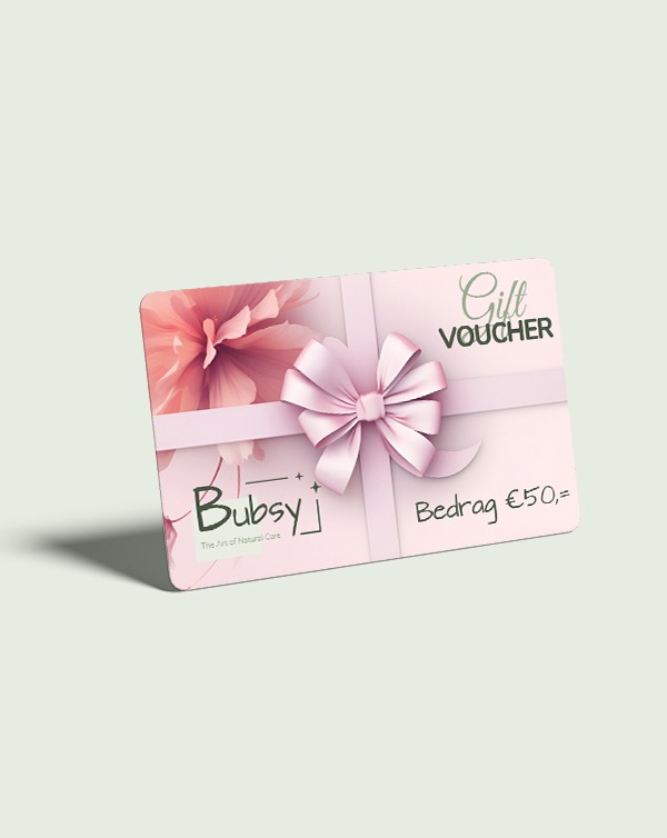 Cadeaubon Bubsy Natuurlijke verzorging